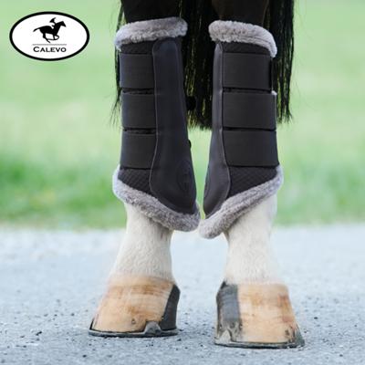 Eskadron - Tendon Boots MESH FAUX FUR - PLATINUM 2024 CALEVO.com Shop