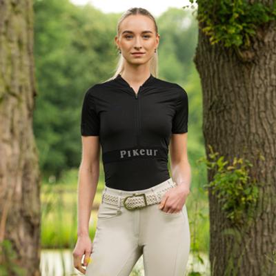 Pikeur - Damen Mesh Zip Shirt 7234 - SUMMER 2025 CALEVO.com Shop