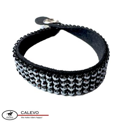 Schumacher - Leder Armband Crystal Mesh -- CALEVO.com Shop