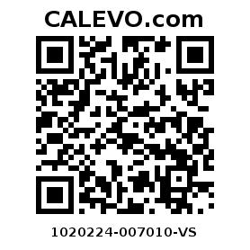 Calevo.com Preisschild 1020224-007010-VS