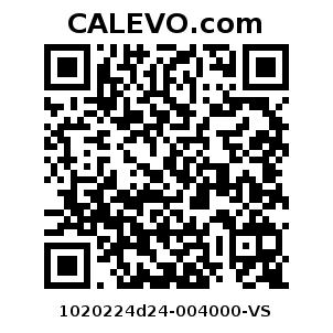 Calevo.com Preisschild 1020224d24-004000-VS