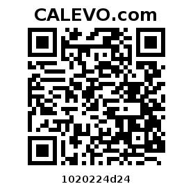 Calevo.com Preisschild 1020224d24