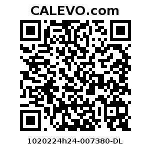 Calevo.com Preisschild 1020224h24-007380-DL