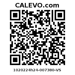 Calevo.com Preisschild 1020224h24-007380-VS