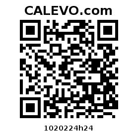 Calevo.com Preisschild 1020224h24