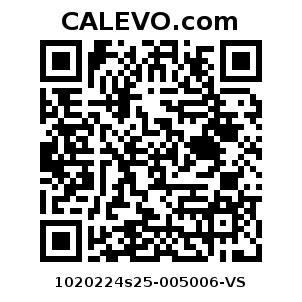 Calevo.com Preisschild 1020224s25-005006-VS