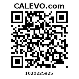 Calevo.com Preisschild 1020225s25