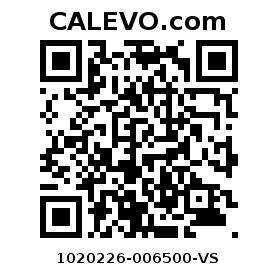 Calevo.com Preisschild 1020226-006500-VS