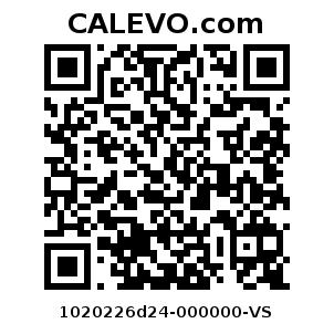 Calevo.com Preisschild 1020226d24-000000-VS