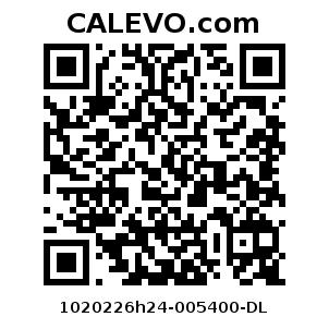 Calevo.com Preisschild 1020226h24-005400-DL