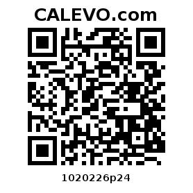 Calevo.com Preisschild 1020226p24