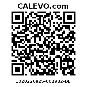 Calevo.com Preisschild 1020226s25-002982-DL