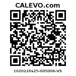 Calevo.com Preisschild 1020226s25-005006-VS