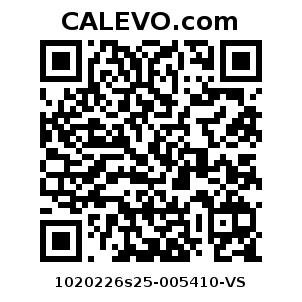 Calevo.com Preisschild 1020226s25-005410-VS