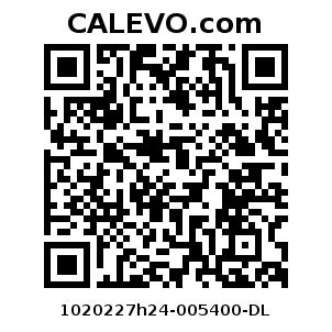 Calevo.com Preisschild 1020227h24-005400-DL