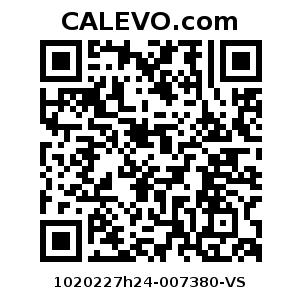 Calevo.com Preisschild 1020227h24-007380-VS