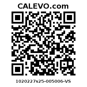 Calevo.com Preisschild 1020227s25-005006-VS