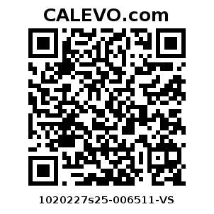 Calevo.com Preisschild 1020227s25-006511-VS