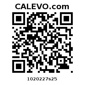 Calevo.com Preisschild 1020227s25