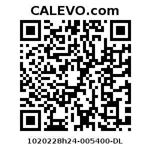 Calevo.com Preisschild 1020228h24-005400-DL