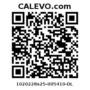 Calevo.com Preisschild 1020228s25-005410-DL