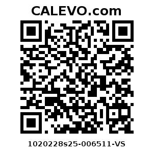 Calevo.com Preisschild 1020228s25-006511-VS