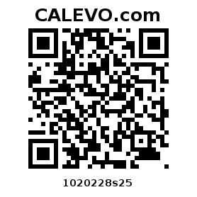 Calevo.com Preisschild 1020228s25