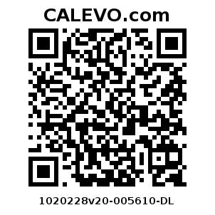 Calevo.com Preisschild 1020228v20-005610-DL