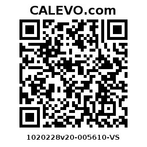 Calevo.com Preisschild 1020228v20-005610-VS