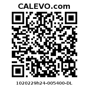 Calevo.com Preisschild 1020229h24-005400-DL