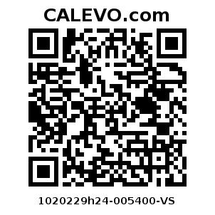 Calevo.com Preisschild 1020229h24-005400-VS