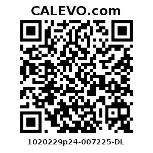 Calevo.com pricetag 1020229p24-007225-DL