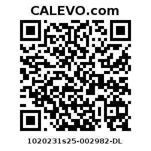 Calevo.com Preisschild 1020231s25-002982-DL