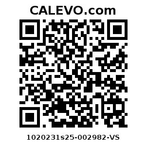 Calevo.com Preisschild 1020231s25-002982-VS