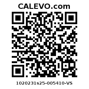 Calevo.com Preisschild 1020231s25-005410-VS