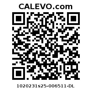 Calevo.com Preisschild 1020231s25-006511-DL