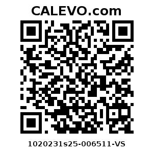 Calevo.com Preisschild 1020231s25-006511-VS