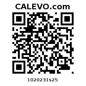 Calevo.com Preisschild 1020231s25