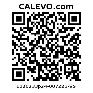 Calevo.com Preisschild 1020233p24-007225-VS