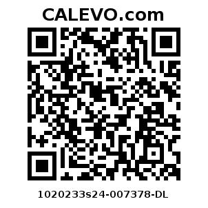 Calevo.com Preisschild 1020233s24-007378-DL