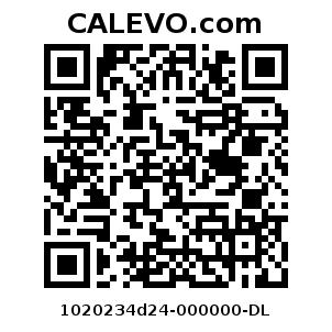 Calevo.com Preisschild 1020234d24-000000-DL