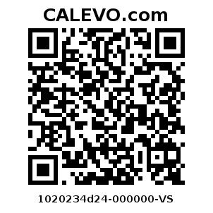 Calevo.com Preisschild 1020234d24-000000-VS