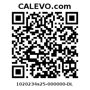 Calevo.com Preisschild 1020234s25-000000-DL