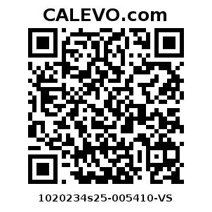 Calevo.com Preisschild 1020234s25-005410-VS