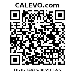 Calevo.com Preisschild 1020234s25-006511-VS