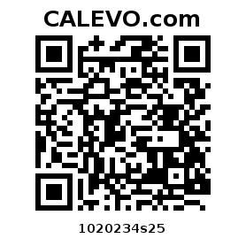 Calevo.com Preisschild 1020234s25