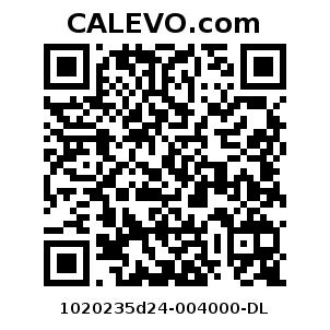 Calevo.com Preisschild 1020235d24-004000-DL