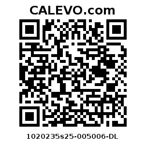 Calevo.com Preisschild 1020235s25-005006-DL