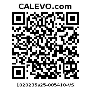 Calevo.com Preisschild 1020235s25-005410-VS