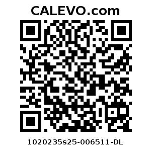 Calevo.com Preisschild 1020235s25-006511-DL